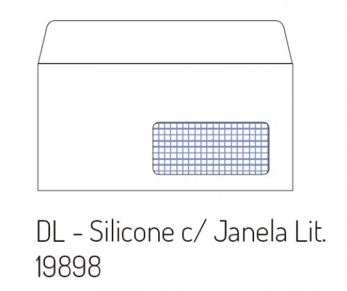 ENV.DL SILICONE JANELA LITOG. , FIRMO , 19898 , 